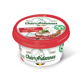 Spreadable goat cheese - Shallots & 3 peppers 150gr